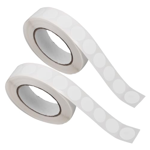 STOBOK 2 Rollen Runde Punktetiketten-aufkleber – Zuverlässige Selbstklebende Markierungswerkzeuge Für Büro, Geschäft, Klassenzimmer Und Zuhause, Organisation Und Dekoration, 13 Mm STOBOK 2 Rollen Runde Punktetiketten-aufkleber – Zuverlässige Selbstklebende Markierungswerkzeuge Für Büro, Geschäft, Klassenzimmer Und Zuhause, Organisation Und Dekoration, 13 Mm von STOBOK