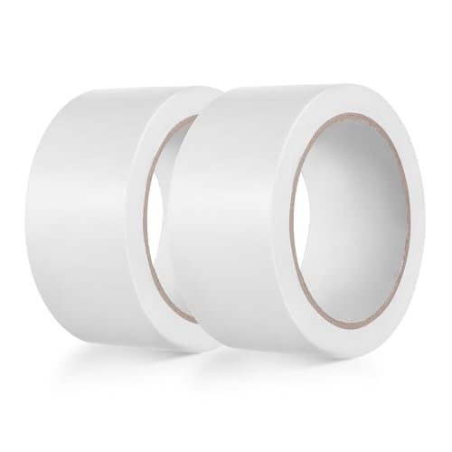 STOBOK 2 Rollen Selbstklebendes Teppichband Wasserdichtes Weißes Vinylband Hochhaftendes Klebeband für Teppichverbindungen und Fußböden für Renovierungen und Außeneinsatz STOBOK 2 Rollen Selbstklebendes Teppichband Wasserdichtes Weißes Vinylband Hochhaftendes Klebeband für Teppichverbindungen und Fußböden für Renovierungen und Außeneinsatz von STOBOK