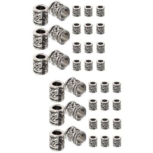 STOBOK 2 Sätze Abstandhalter Für Die Schmuckherstellung Schmuckperlen Horn Bausatz Tonperlen Röhren Jumbo Kette Zubehör Winzige Röhre Gimp Schließe Mini Silver Zinklegierung 20 Stück * 2 STOBOK 2 Sätze Abstandhalter Für Die Schmuckherstellung Schmuckperlen Horn Bausatz Tonperlen Röhren Jumbo Kette Zubehör Winzige Röhre Gimp Schließe Mini Silver Zinklegierung 20 Stück * 2 von STOBOK