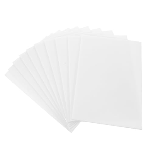 STOBOK 2 Sätze Blasgeformtes Brett Herstellung Dünn Wiederverwendbar Drucken Zeichnung Bunt Sortiert Farbig Kunst Basteln Planke Unterlage Diy-papierschäume Schaum Weiß 10 Blätter * 2 STOBOK 2 Sätze Blasgeformtes Brett Herstellung Dünn Wiederverwendbar Drucken Zeichnung Bunt Sortiert Farbig Kunst Basteln Planke Unterlage Diy-papierschäume Schaum Weiß 10 Blätter * 2 von STOBOK