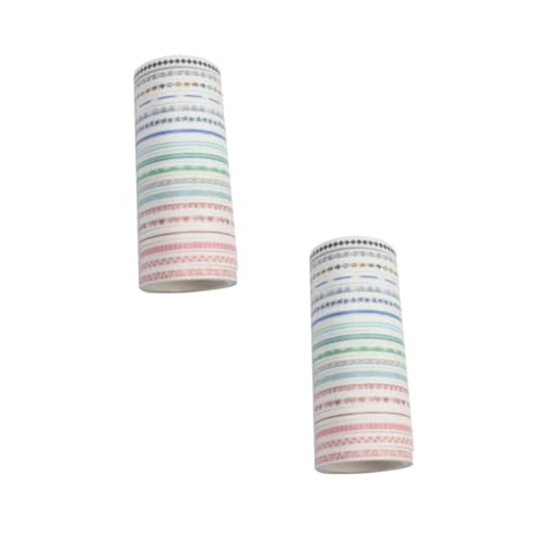 STOBOK 2 Sätze Buchalbum Klebeband Fotoalbumband Tagebuch Klebeband Papierklebeband Selber Machen Sammelklebeband 18 Rollen * 2 STOBOK 2 Sätze Buchalbum Klebeband Fotoalbumband Tagebuch Klebeband Papierklebeband Selber Machen Sammelklebeband 18 Rollen * 2 von STOBOK