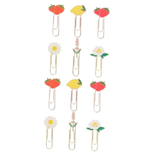 STOBOK 2 Sätze Büroklammer Dokumentclips Dokumentieren Heftklammern Würfelunterlage Lichtwärts Offic Geschebke Entzückende Papierklammern Lustige Papierclips Zinklegierung 6 Stück * 2 STOBOK 2 Sätze Büroklammer Dokumentclips Dokumentieren Heftklammern Würfelunterlage Lichtwärts Offic Geschebke Entzückende Papierklammern Lustige Papierclips Zinklegierung 6 Stück * 2 von STOBOK