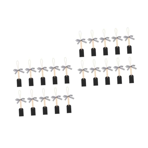 STOBOK 2 Sätze Holzperlenkette Hochzeitsdeko Büroartikel Bastelholz Platten Easy Putz Mikrolle Kippen Kunst Staffelei Hängendes Etikett Dekorative Hängende Tafel Stoff Black 10 Stück * 2 STOBOK 2 Sätze Holzperlenkette Hochzeitsdeko Büroartikel Bastelholz Platten Easy Putz Mikrolle Kippen Kunst Staffelei Hängendes Etikett Dekorative Hängende Tafel Stoff Black 10 Stück * 2 von STOBOK