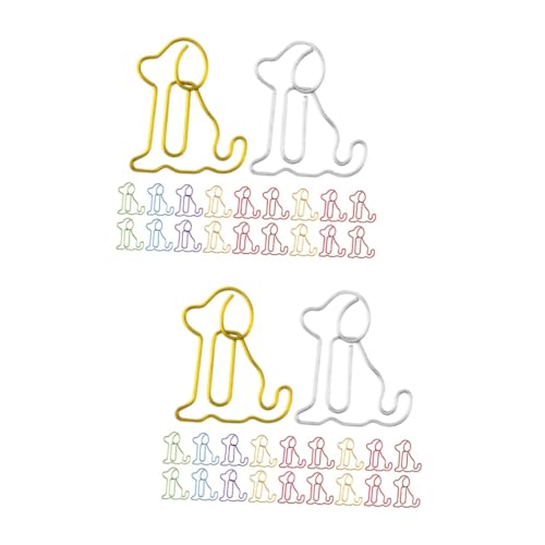 STOBOK 2 Sätze Hunde-büroklammer Hundeclip Geformt Bulldogge-clips Papierklammern Klein Dackel Klammer Süß Für Tierische Büroklammern Datei-clip Süße Büroklammern Metall 30 Stück * 2 STOBOK 2 Sätze Hunde-büroklammer Hundeclip Geformt Bulldogge-clips Papierklammern Klein Dackel Klammer Süß Für Tierische Büroklammern Datei-clip Süße Büroklammern Metall 30 Stück * 2 von STOBOK