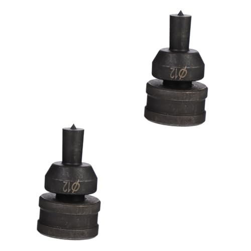 STOBOK 2 Sätze Hydraulik -Stanzform industriell hydraulische Stanzmaschinenform Stanzen Stanzmaschine stirbt Loch hydraulische Stanzwerkzeuge Schwarz von STOBOK