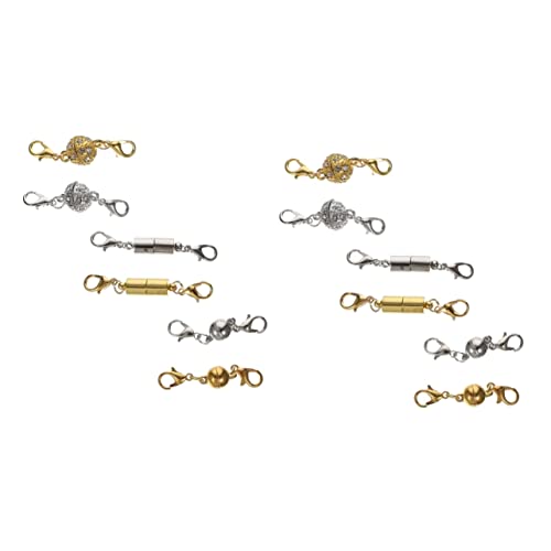 STOBOK 2 Sätze Magnetschnalle Schmuck Verschluss Schmuck Quetschperlen Perlen Für Schmuckhersteller Schmuckverschlüsse Und Verschlüsse Magnetische Halskettenverschlüsse Kupfer 6 Paare * 2 STOBOK 2 Sätze Magnetschnalle Schmuck Verschluss Schmuck Quetschperlen Perlen Für Schmuckhersteller Schmuckverschlüsse Und Verschlüsse Magnetische Halskettenverschlüsse Kupfer 6 Paare * 2 von STOBOK
