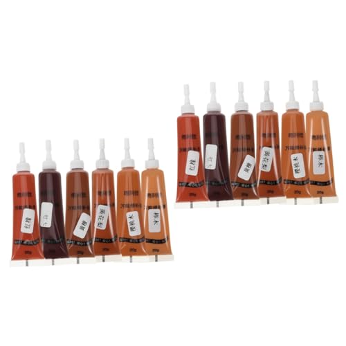STOBOK 2 Sätze Möbelreparaturpaste Patch Spachtelmasse Für Schränke Grau Kratzschutzpaste Für Möbel Kratzreparaturpasten Tragbarer Holzfüller Einfügen 6 Stücke * 2 STOBOK 2 Sätze Möbelreparaturpaste Patch Spachtelmasse Für Schränke Grau Kratzschutzpaste Für Möbel Kratzreparaturpasten Tragbarer Holzfüller Einfügen 6 Stücke * 2 von STOBOK