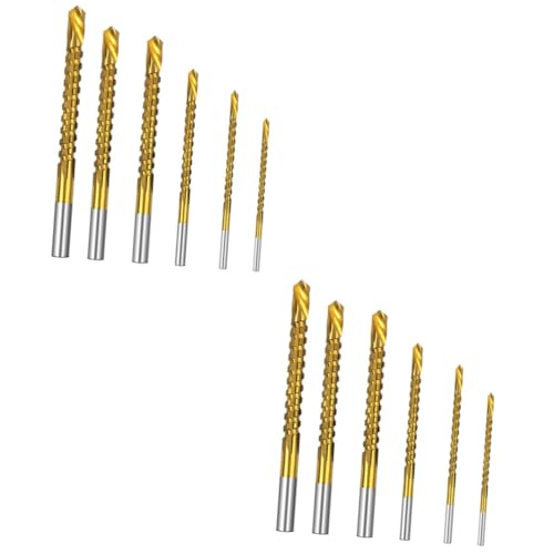 STOBOK 2 Sätze Sägebohrer Professionelle Holzbearbeitungsbohrer Seitenschneidbohrer Spiralbohrer Multispezifikationsbohrer Schleifstahl Drehbohrer Silber Just 6 Stück * 2 STOBOK 2 Sätze Sägebohrer Professionelle Holzbearbeitungsbohrer Seitenschneidbohrer Spiralbohrer Multispezifikationsbohrer Schleifstahl Drehbohrer Silber Just 6 Stück * 2 von STOBOK