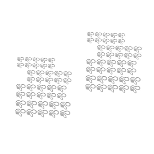 STOBOK 2 Sätze Schmuck Stecker Diy Schmuckverschlüsse Handgemachte Schmuckverschlüsse Perlen Für Armbänder Perlen-kits Charm-schnalle Diy Charm Schnalle Silver 40 Stück * 2 STOBOK 2 Sätze Schmuck Stecker Diy Schmuckverschlüsse Handgemachte Schmuckverschlüsse Perlen Für Armbänder Perlen-kits Charm-schnalle Diy Charm Schnalle Silver 40 Stück * 2 von STOBOK