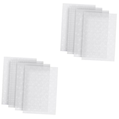STOBOK 2 Sätze Scrapbook-papier Sammelalbum Farbig Zeitschrift Fetzen Decoupage Paper Letter Paper Kreativpapier Notebook Paper Papier Für Diy Handkonto Dekorpapier Weiß 40 Blätter * 2 von STOBOK