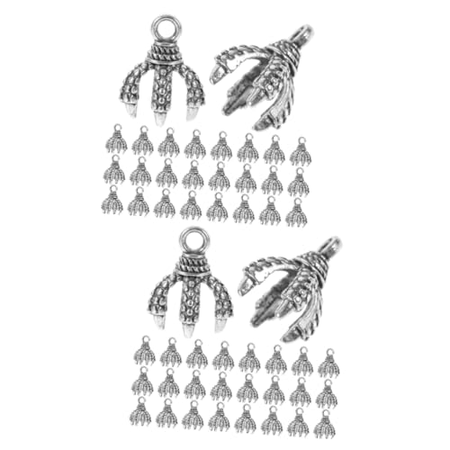 STOBOK 2 Sätze Sortiert Baumeln Perle Schlüssel Drachenschmuck Zum Selbermachen Schmuck Herstellen Bescherung Weihnachten Diy Ohrringe Anhänger Diy -schmuckzubehör Legierung 50 Stück * 2 von STOBOK