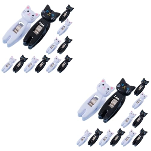 STOBOK 2 Sätze Süße Fotoclips Katzen-kleiderklammern Katzenklammer Memo-clip Pfote Kleidung Winzig Papierclips Schreibwaren Schlank Stifte Katzen-fotoclips Klein Mini Plastik 12 Stück * 2 STOBOK 2 Sätze Süße Fotoclips Katzen-kleiderklammern Katzenklammer Memo-clip Pfote Kleidung Winzig Papierclips Schreibwaren Schlank Stifte Katzen-fotoclips Klein Mini Plastik 12 Stück * 2 von STOBOK