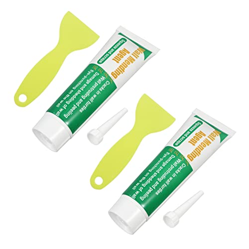 STOBOK 2 Sätze Wandpaste Set gemeinsam Patch Trockenbau Versiegelung Reparaturpaste für Wandrisse Spachtelmasse für Wände reparaturset für wandpflaster Einfügen Green STOBOK 2 Sätze Wandpaste Set gemeinsam Patch Trockenbau Versiegelung Reparaturpaste für Wandrisse Spachtelmasse für Wände reparaturset für wandpflaster Einfügen Green von STOBOK