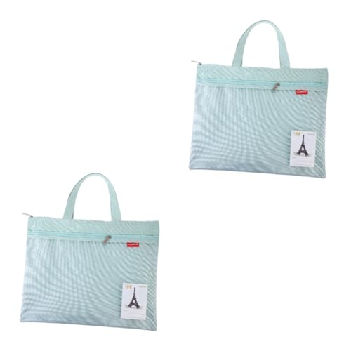 STOBOK 2 Stück Aktenaufbewahrungstaschen Aktentasche Mit Reißverschluss Datei-organizer-tasche Aktentaschen Büro Beutel Tragetasche A4-datei-organizer Taschenorganisator Papiertüten Nylon STOBOK 2 Stück Aktenaufbewahrungstaschen Aktentasche Mit Reißverschluss Datei-organizer-tasche Aktentaschen Büro Beutel Tragetasche A4-datei-organizer Taschenorganisator Papiertüten Nylon von STOBOK