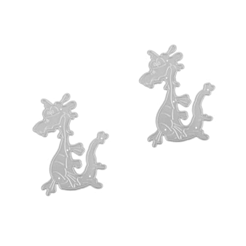 STOBOK 2 Stück Drachenmesserform geformt Scrapbooking Stanzteile für die Kartenherstellung Schneiden Schnitte Stanzformen für Papierhandwerk Fotorahmen-Stanzformen Kohlenstoffstahl Silver STOBOK 2 Stück Drachenmesserform geformt Scrapbooking Stanzteile für die Kartenherstellung Schneiden Schnitte Stanzformen für Papierhandwerk Fotorahmen-Stanzformen Kohlenstoffstahl Silver von STOBOK