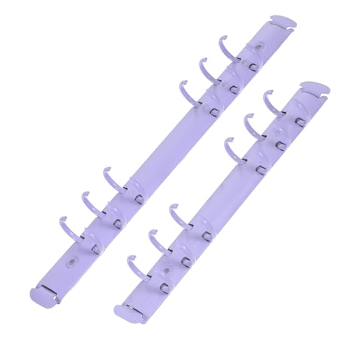 STOBOK 2 Stück Gürtel Planer Ordner Binder Büroklammern Große Taschenclips Stachelkammbinder Klemmbinder Binderückeneinlagen Bindende Rückenkämme Schulmappe Violett Aluminiumlegierung STOBOK 2 Stück Gürtel Planer Ordner Binder Büroklammern Große Taschenclips Stachelkammbinder Klemmbinder Binderückeneinlagen Bindende Rückenkämme Schulmappe Violett Aluminiumlegierung von STOBOK