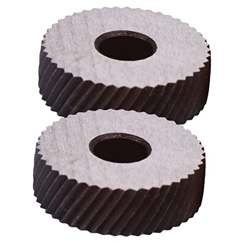 STOBOK 2 Stück Knurling Wheel -werkzeug Rändelrad Linear Kleines Diagonalrad Grob Drehbewegungswerkzeugräder Rändelung Rändelräder Für Ersatz-rändelwerkzeugrad Diagonales Rad Stahl STOBOK 2 Stück Knurling Wheel -werkzeug Rändelrad Linear Kleines Diagonalrad Grob Drehbewegungswerkzeugräder Rändelung Rändelräder Für Ersatz-rändelwerkzeugrad Diagonales Rad Stahl von STOBOK