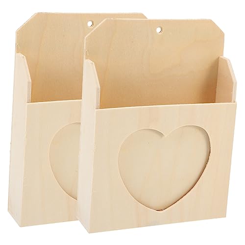 STOBOK 2 Stück Liebesbriefumschlagbox Organizer Halter Buntstifte Zum Versenden Von Briefkästen Für Unfertige Boxen Pädagogische Leere Unfertige Holzboxen Aus Holz STOBOK 2 Stück Liebesbriefumschlagbox Organizer Halter Buntstifte Zum Versenden Von Briefkästen Für Unfertige Boxen Pädagogische Leere Unfertige Holzboxen Aus Holz von STOBOK