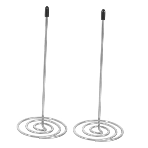 STOBOK 2 Stück Quittungsclip Menühalter Küche Eleganter Tischhalter Empfangsbeleg Halter Menüstütze für Restaurant Quittungshalter Bar bestellen Clip Rostfreier Stahl Silver STOBOK 2 Stück Quittungsclip Menühalter Küche Eleganter Tischhalter Empfangsbeleg Halter Menüstütze für Restaurant Quittungshalter Bar bestellen Clip Rostfreier Stahl Silver von STOBOK