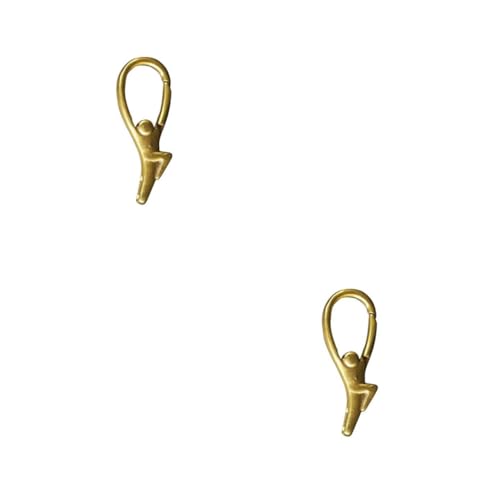 STOBOK 2 Stück Schlüsselanhänger Retro-verschlussclip Ringe Karabinerhaken Klein Verschlüsse Taschendrehhaken Klaue Clips Zum Aufhängen Mini-karabiner Schlüsselkarabiner Golden Messing STOBOK 2 Stück Schlüsselanhänger Retro-verschlussclip Ringe Karabinerhaken Klein Verschlüsse Taschendrehhaken Klaue Clips Zum Aufhängen Mini-karabiner Schlüsselkarabiner Golden Messing von STOBOK