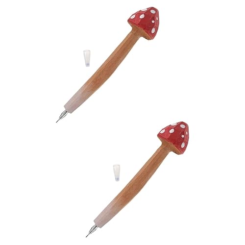 STOBOK 2 Stücke Einzigartige Pilz Design Kugelschreiber Büro Stift Neuheit Stift Für STOBOK 2 Stücke Einzigartige Pilz Design Kugelschreiber Büro Stift Neuheit Stift Für von STOBOK