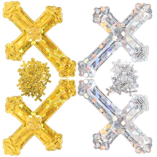 STOBOK 2 kommunionsdeko kommuniondeko Party Decoration konfirmationsdeko Hochzeitskonfetti Erstkommunion Dekorationen Kernstück Konfetti für die Hochzeit metallisch für Tisch Plastik STOBOK 2 kommunionsdeko kommuniondeko Party Decoration konfirmationsdeko Hochzeitskonfetti Erstkommunion Dekorationen Kernstück Konfetti für die Hochzeit metallisch für Tisch Plastik von STOBOK