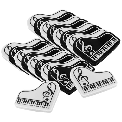 STOBOK Einzigartiges Klavier-radiergummi-set mit 20 Kleinen Radiergummis für Schüler Belohnung für Hausaufgaben in Der Schule STOBOK Einzigartiges Klavier-radiergummi-set mit 20 Kleinen Radiergummis für Schüler Belohnung für Hausaufgaben in Der Schule von STOBOK