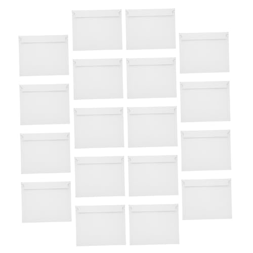 STOBOK 20 Stück Selbstklebende Fotodokument-mailer, Flache Weiße Kartonumschläge, Papierumschläge Für Versanddokumente, Versandtaschen, Dateien STOBOK 20 Stück Selbstklebende Fotodokument-mailer, Flache Weiße Kartonumschläge, Papierumschläge Für Versanddokumente, Versandtaschen, Dateien von STOBOK