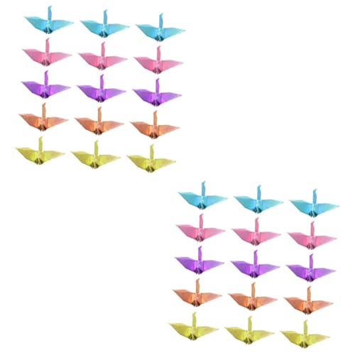 STOBOK 200 Stk Kraniche aus Papier Origami Origami-Vögel japanischer handgefertigter Kran Vogelgirlande aus Papier tischdeko Origami-Papier Origami- Papierkran Perlmutt Konfetti STOBOK 200 Stk Kraniche aus Papier Origami Origami-Vögel japanischer handgefertigter Kran Vogelgirlande aus Papier tischdeko Origami-Papier Origami- Papierkran Perlmutt Konfetti von STOBOK