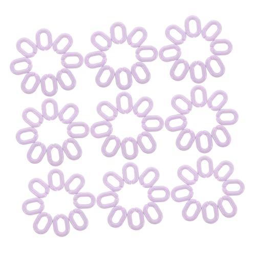 STOBOK 200 Stück Acrylschnalle Schließen Sie Clips Für Schmuck An Telefonriemen Klingelt Kettenringe Aus Acryl Quick-link- Ketten Zur Schmuckherstellung Schmuckkette Violett STOBOK 200 Stück Acrylschnalle Schließen Sie Clips Für Schmuck An Telefonriemen Klingelt Kettenringe Aus Acryl Quick-link- Ketten Zur Schmuckherstellung Schmuckkette Violett von STOBOK