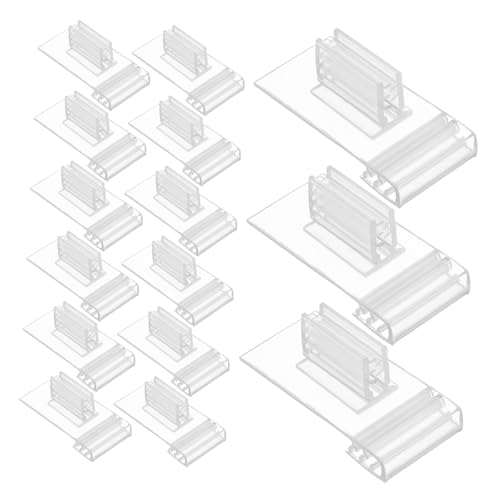 STOBOK 20Stücke Display Clips für Einzelhandelsregale Vielseitige Schilderhalter Klammern für Supermärkte und Einkaufszentren Einfach Anpassbar und Langlebig STOBOK 20Stücke Display Clips für Einzelhandelsregale Vielseitige Schilderhalter Klammern für Supermärkte und Einkaufszentren Einfach Anpassbar und Langlebig von STOBOK