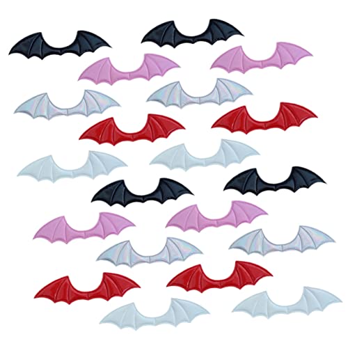 STOBOK Kleidung Zubehör 20 Stücke Dekorative Fledermausflügel Material Halloween Kostüm Zubehör von STOBOK