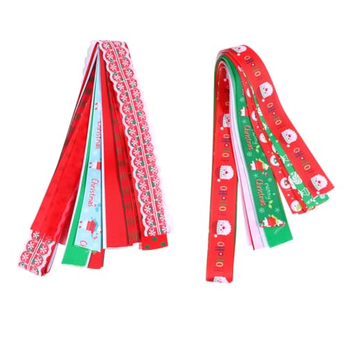 STOBOK 25 Stück Weihnachtsdekorationsband geschenkband ribbon bastelmaterial wheinachtsgeschenke decor Verpackung und Band Urlaub bänder für handwerk weihnachten weihnachtsband DIY Stoff STOBOK 25 Stück Weihnachtsdekorationsband geschenkband ribbon bastelmaterial wheinachtsgeschenke decor Verpackung und Band Urlaub bänder für handwerk weihnachten weihnachtsband DIY Stoff von STOBOK