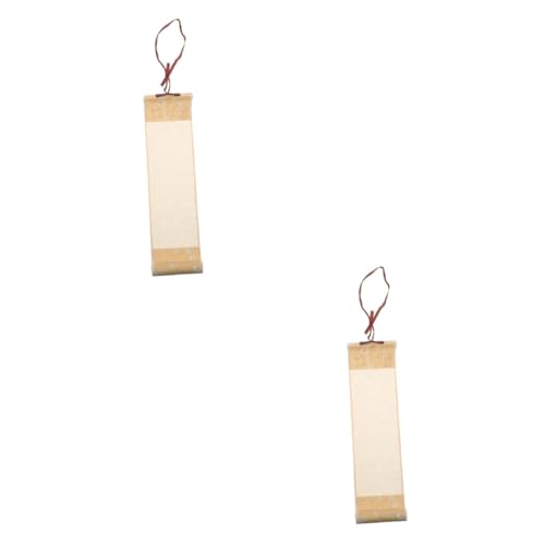 STOBOK 2 Stücke Kalligraphie Leere Malerei Schriftrollen Chinesische Kalligraphie Papier Hängen Home Office Decor STOBOK 2 Stücke Kalligraphie Leere Malerei Schriftrollen Chinesische Kalligraphie Papier Hängen Home Office Decor von STOBOK