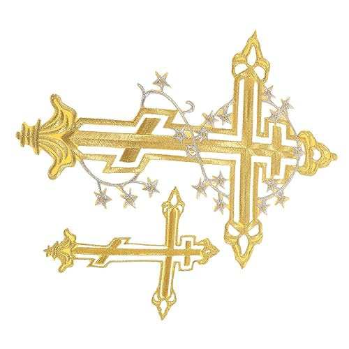 STOBOK 2st Hut Liefert Kleidungsaccessoire Kreuzflicken Zum Aufbügeln Zarte Kleiderflicken Jesus-kreuz-applikationen Patch-applikation Aufnähen Hut Zubehör Stoff Kleiner Hut Multifunktion STOBOK 2st Hut Liefert Kleidungsaccessoire Kreuzflicken Zum Aufbügeln Zarte Kleiderflicken Jesus-kreuz-applikationen Patch-applikation Aufnähen Hut Zubehör Stoff Kleiner Hut Multifunktion von STOBOK