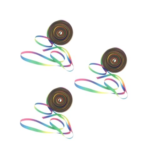 STOBOK 3 Rollen buntes Wickelband heißes Band Geschenkband Blumen- Dekorationen Schleife seidenband ribbon ripsband farbiges Geschenkverpackungsband farbiges DIY-Band Polyester Colorful STOBOK 3 Rollen buntes Wickelband heißes Band Geschenkband Blumen- Dekorationen Schleife seidenband ribbon ripsband farbiges Geschenkverpackungsband farbiges DIY-Band Polyester Colorful von STOBOK