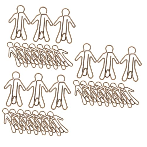 STOBOK 3 Sätze Büroklammer Clips Klein Für Papier Bürobedarf Liebenswert Scrapbbok Büroartikel Schulmaterial Office-dokumentenklammern Schulzeitungsklammern Metall 20 Stück * 3 STOBOK 3 Sätze Büroklammer Clips Klein Für Papier Bürobedarf Liebenswert Scrapbbok Büroartikel Schulmaterial Office-dokumentenklammern Schulzeitungsklammern Metall 20 Stück * 3 von STOBOK