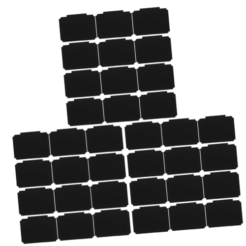 STOBOK 3 Sätze Etikettenhalter-nachrichtentafel Schild Etikettenclip Etiketten Zum Organisieren Etiketten Für Mülltonnenklammern Für Körbe Korbetiketten Aufclipsen Pp Black 12 Stücke * 3 STOBOK 3 Sätze Etikettenhalter-nachrichtentafel Schild Etikettenclip Etiketten Zum Organisieren Etiketten Für Mülltonnenklammern Für Körbe Korbetiketten Aufclipsen Pp Black 12 Stücke * 3 von STOBOK