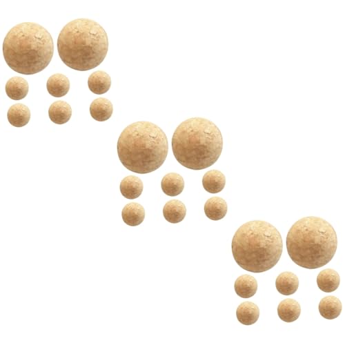 STOBOK 3 Sätze Fußball Aus Holz Tischfußball Hühner Holzfußballzubehör Spieltisch Kicker Tischfußballbälle Kork Holzfußball Für Den Haushalt Foosballkugeln 8 Stücke * 3 STOBOK 3 Sätze Fußball Aus Holz Tischfußball Hühner Holzfußballzubehör Spieltisch Kicker Tischfußballbälle Kork Holzfußball Für Den Haushalt Foosballkugeln 8 Stücke * 3 von STOBOK