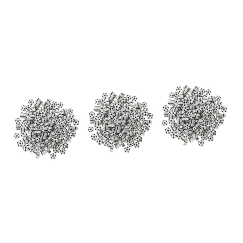 STOBOK 3 Sätze Fußball-perlenmaterial Bastelzeug Bastel Materialien Bausatz Runde Perlen Für Schmuckherstellung Bunt Sport Lose Perlen Halskette Abstandsperle Polymer-ton 100 Stück * 3 STOBOK 3 Sätze Fußball-perlenmaterial Bastelzeug Bastel Materialien Bausatz Runde Perlen Für Schmuckherstellung Bunt Sport Lose Perlen Halskette Abstandsperle Polymer-ton 100 Stück * 3 von STOBOK