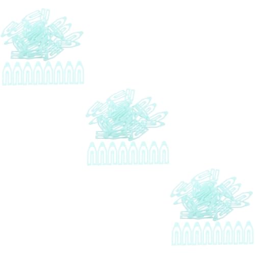 STOBOK 3 Sätze Geformte Büroklammer Pastell Büroklammern Einzigartig Papier Winzig Farbig Dreieckig Schreibtisch Clips Die Klein Sortiert Sky-blue Plastik 60 Stück * 3 STOBOK 3 Sätze Geformte Büroklammer Pastell Büroklammern Einzigartig Papier Winzig Farbig Dreieckig Schreibtisch Clips Die Klein Sortiert Sky-blue Plastik 60 Stück * 3 von STOBOK