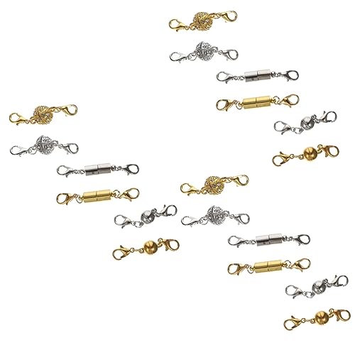 STOBOK 3 Sätze Magnetschnalle Magnetische Halskettenverschlüsse Perlen Für Schmuckhersteller Schmuck Quetschperlen Schmuckverschlüsse Und Verschlüsse Schmuck Verschluss Kupfer 6 Paare * 3 STOBOK 3 Sätze Magnetschnalle Magnetische Halskettenverschlüsse Perlen Für Schmuckhersteller Schmuck Quetschperlen Schmuckverschlüsse Und Verschlüsse Schmuck Verschluss Kupfer 6 Paare * 3 von STOBOK