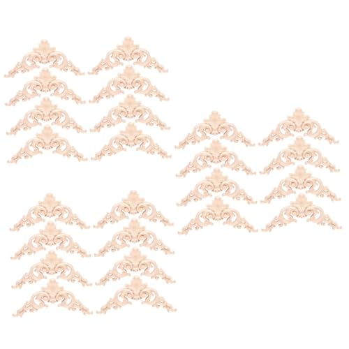 STOBOK 3 Sätze Massive Holzdekorative Abziehbilder Möbel Geschnitzte Applikation Geschnitzte Abziehbildblume Akzente Kanten Bastelecke Aufkleber Wohnkultur Für Hölzern Beige 8 Stücke * 3 STOBOK 3 Sätze Massive Holzdekorative Abziehbilder Möbel Geschnitzte Applikation Geschnitzte Abziehbildblume Akzente Kanten Bastelecke Aufkleber Wohnkultur Für Hölzern Beige 8 Stücke * 3 von STOBOK