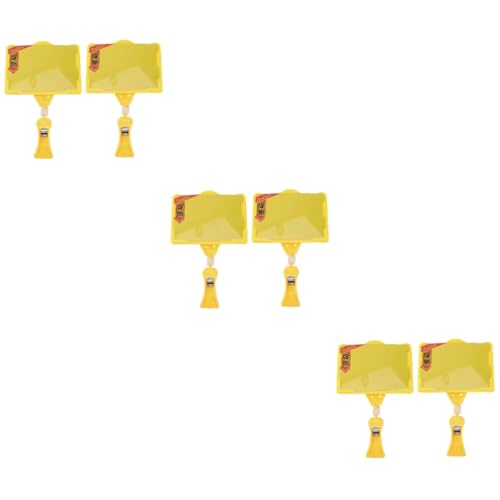 STOBOK 3 Sätze Preisschildhalter Etikett Anzeige Preisschilder Halter Namensclip Schilderständer Für Den Schreibtisch Werbeclip Abs Neues Material Yellow 2 Stücke * 3 STOBOK 3 Sätze Preisschildhalter Etikett Anzeige Preisschilder Halter Namensclip Schilderständer Für Den Schreibtisch Werbeclip Abs Neues Material Yellow 2 Stücke * 3 von STOBOK