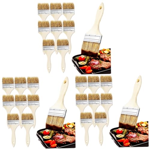 STOBOK 3 Sätze Schweinehaarbürste Pinsel Dekorieren Chip Grillen Grillfleischbürste Grillbürste Speiseölpinsel Grillpinsel Für Soße Backen Heften Hölzern 10 Stück * 3 STOBOK 3 Sätze Schweinehaarbürste Pinsel Dekorieren Chip Grillen Grillfleischbürste Grillbürste Speiseölpinsel Grillpinsel Für Soße Backen Heften Hölzern 10 Stück * 3 von STOBOK