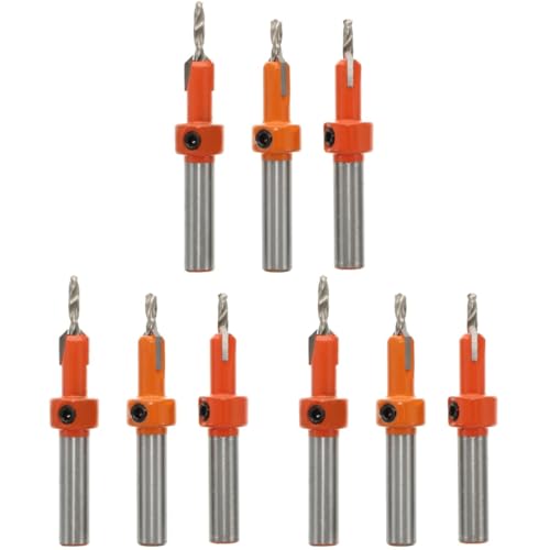 STOBOK 3 Sätze Senkbohrer Granit Loch Versenken Gegenversinken Bohren Kernbohrer Holzbearbeitung Fase Holzkorkbohrer Anfasfräser Lochbohrer Hochgeschwindigkeitsstahl Orange 3 Stück * 3 STOBOK 3 Sätze Senkbohrer Granit Loch Versenken Gegenversinken Bohren Kernbohrer Holzbearbeitung Fase Holzkorkbohrer Anfasfräser Lochbohrer Hochgeschwindigkeitsstahl Orange 3 Stück * 3 von STOBOK