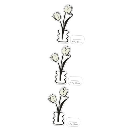 STOBOK 3 Stück Blumen-notizhalter Desktop-memohalter Stand Staffelei Stehen Gestell Foto Tischnotizhalter Memo -displayhalter Notizblockhalter Für Inhaber Bildhalter Acryl STOBOK 3 Stück Blumen-notizhalter Desktop-memohalter Stand Staffelei Stehen Gestell Foto Tischnotizhalter Memo -displayhalter Notizblockhalter Für Inhaber Bildhalter Acryl von STOBOK
