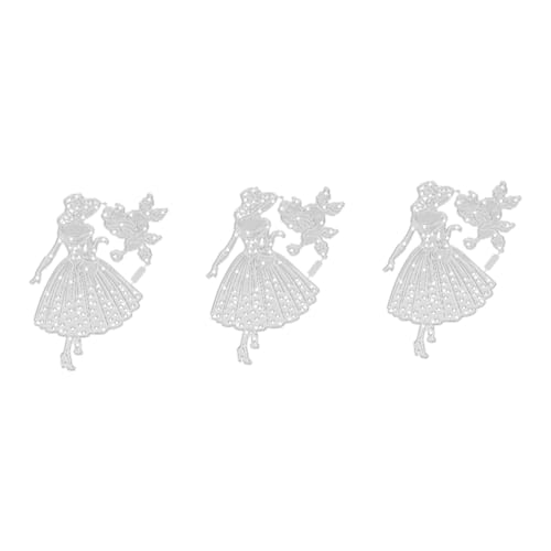 STOBOK 3 Teilige Präge Stanzformen Formen Zum Schneiden Scrapbooking Stanzformen Für Frauen Stanzformen Für Die Kartenherstellung Stanzformen Für Kartenschnitte Basteln Silber STOBOK 3 Teilige Präge Stanzformen Formen Zum Schneiden Scrapbooking Stanzformen Für Frauen Stanzformen Für Die Kartenherstellung Stanzformen Für Kartenschnitte Basteln Silber von STOBOK