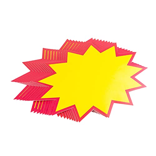 STOBOK 30 Stück Mini Explosion Tag Aufkleber Pack für Partys Etiketten für Weihnachten Hochzeiten Handwerk STOBOK 30 Stück Mini Explosion Tag Aufkleber Pack für Partys Etiketten für Weihnachten Hochzeiten Handwerk von STOBOK