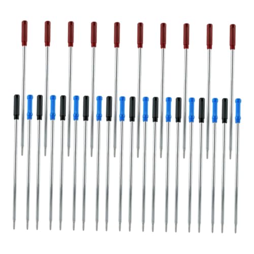 STOBOK 30 Stücke Refill Kugelschreiber Schule Liefert Stift Kugelschreiber Stift Einsatz Büro Liefert Metall STOBOK 30 Stücke Refill Kugelschreiber Schule Liefert Stift Kugelschreiber Stift Einsatz Büro Liefert Metall von STOBOK